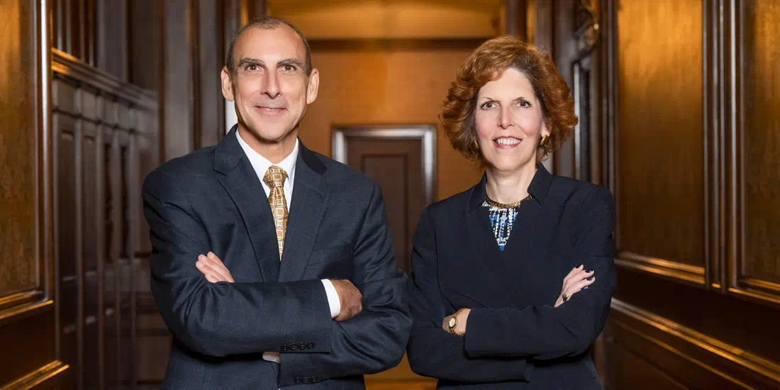 Loretta J. Mester, president and chief executive officer, and Mark Meder, first vice president and chief operating officer.