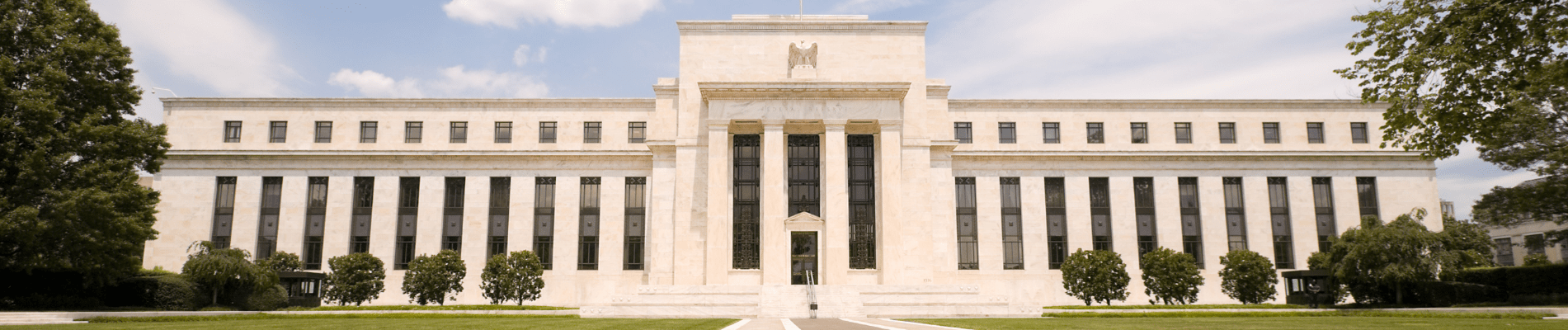 The US Federal Reserve Building in Washington DC.