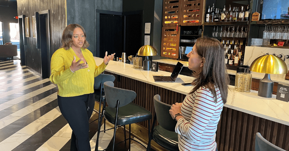Tammie Scott, owner of Nostalgia jazz club and wine bar, tells Hammack about her expansion plans and challenges keeping pace with ups and downs in customer demand.