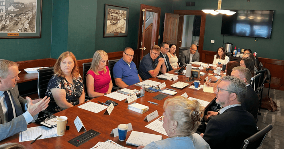Members of the Wheeling business community shared their work within the region to support business growth and meet the needs of residents for education, childcare, transportation, and healthcare.
