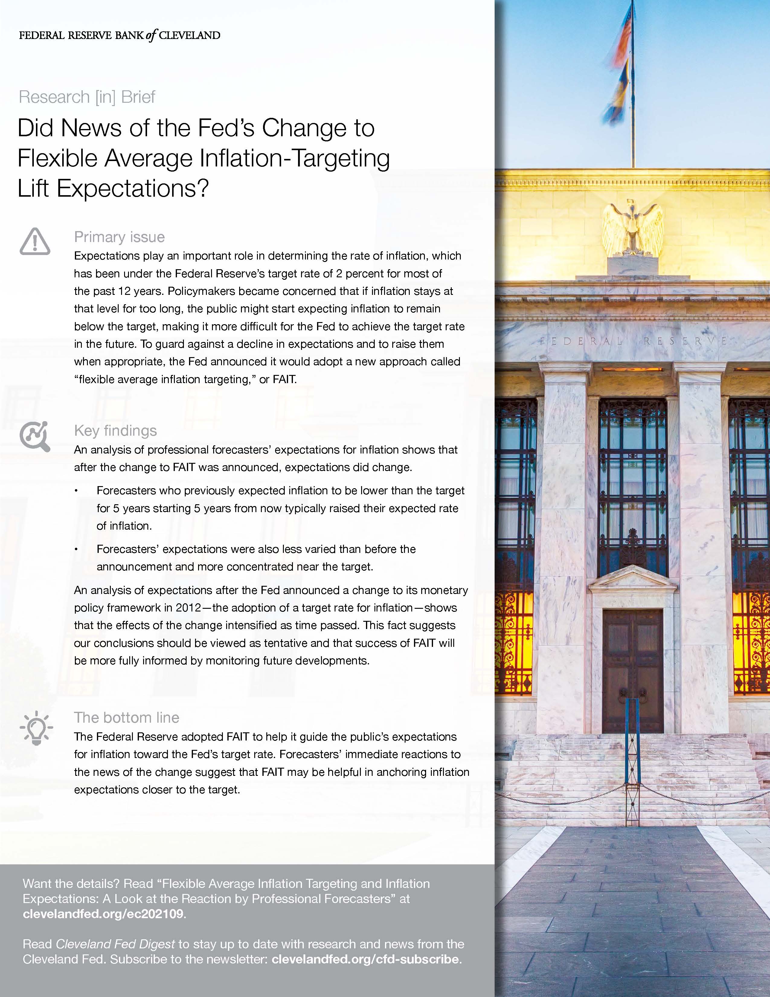 Did News of the Fed's Change to Flexible Average Inflation-Targeting Life Expectations?