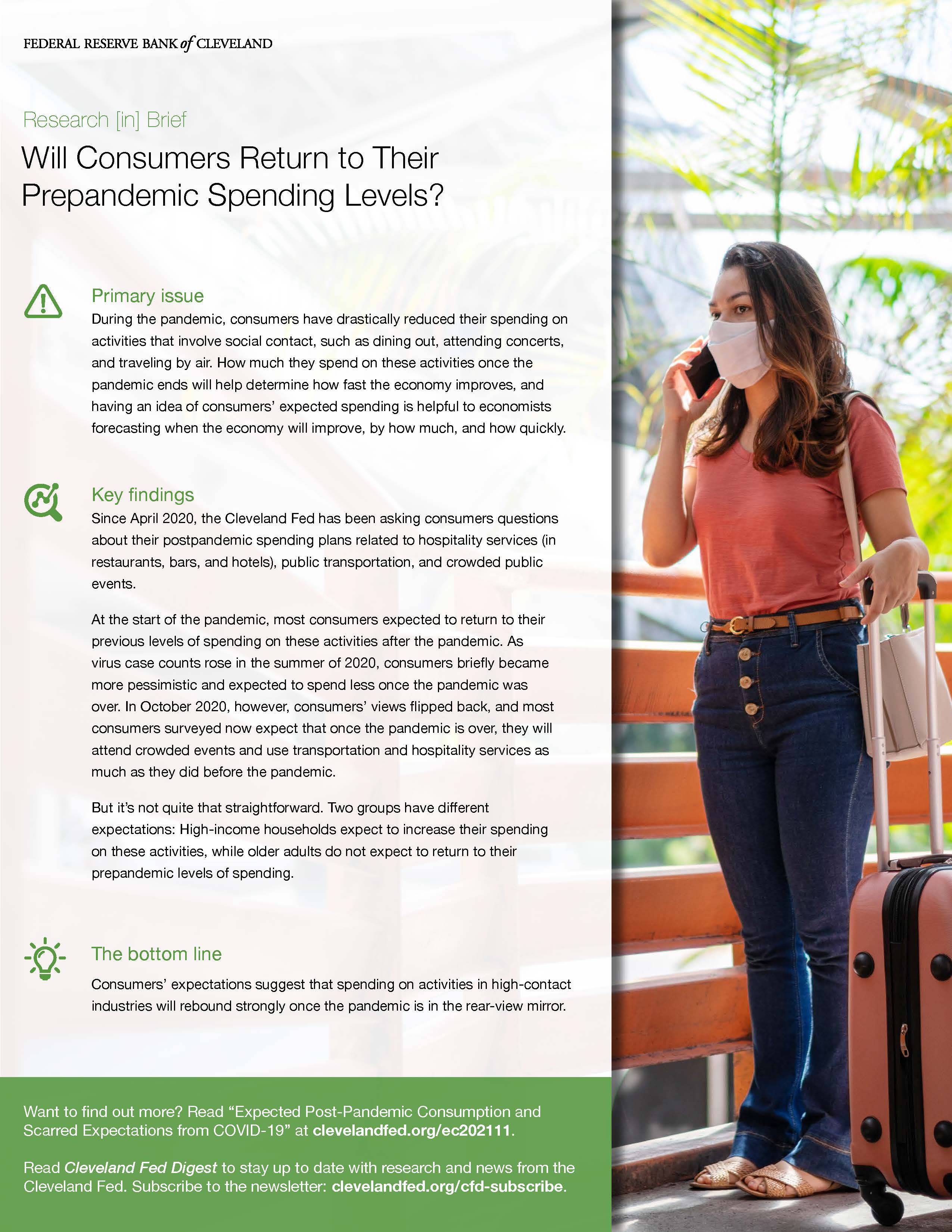 Will Consumers Return to Their Prepandemic Spending Levels?