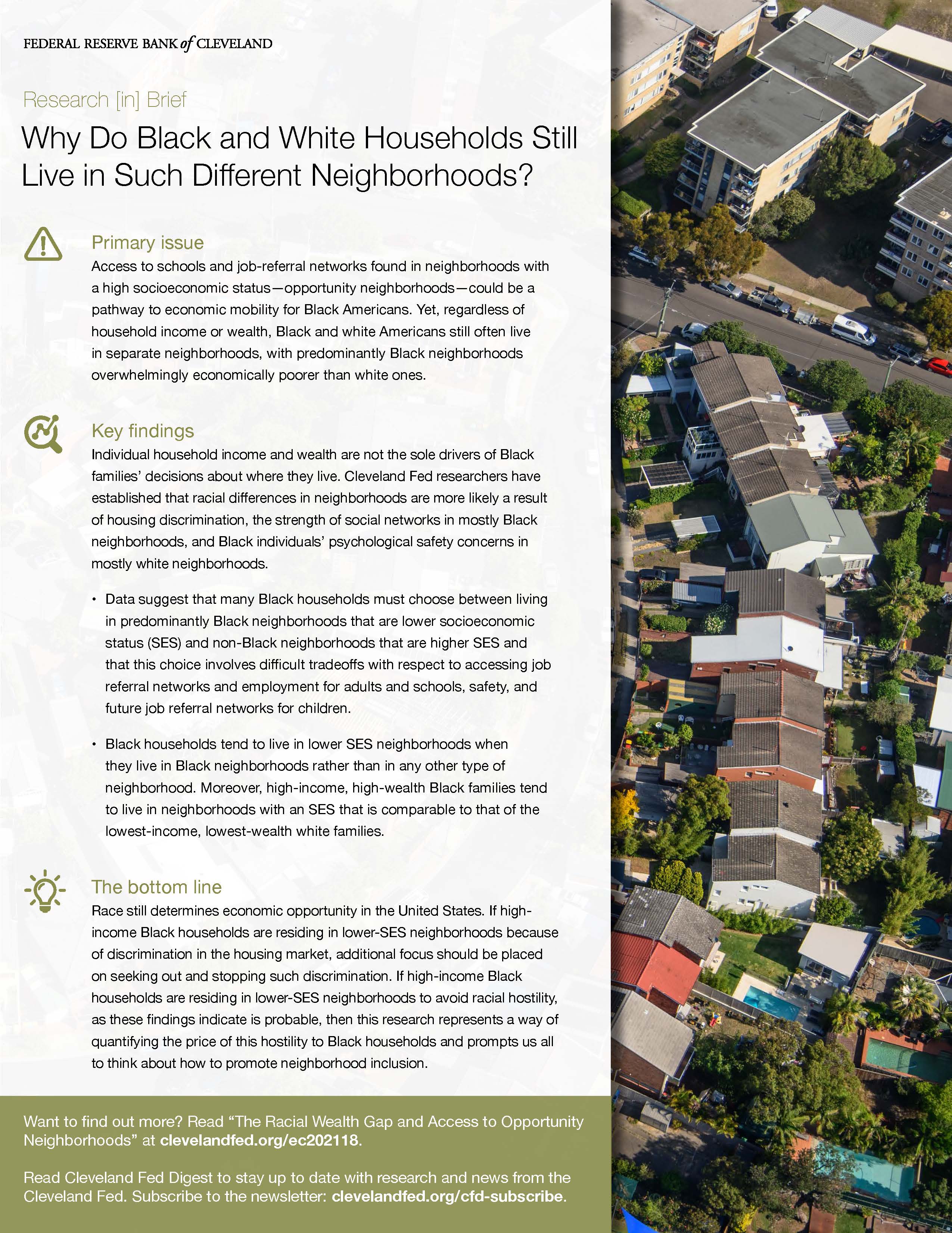 Why Do Black and White Households Still Live in Such Different Neighborhoods?