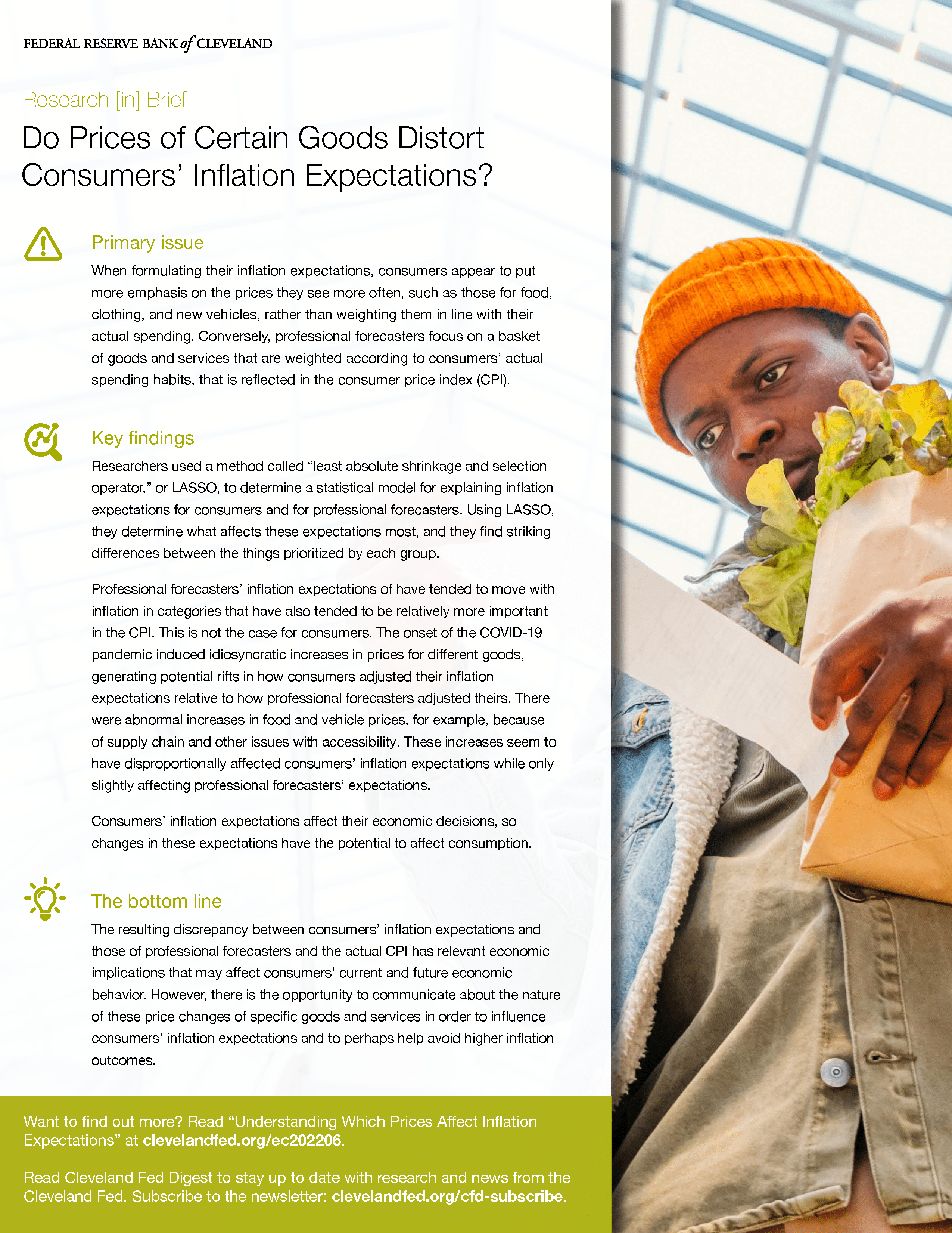 Do Prices of Certain Goods Distort Consumers' Inflation Expectations?