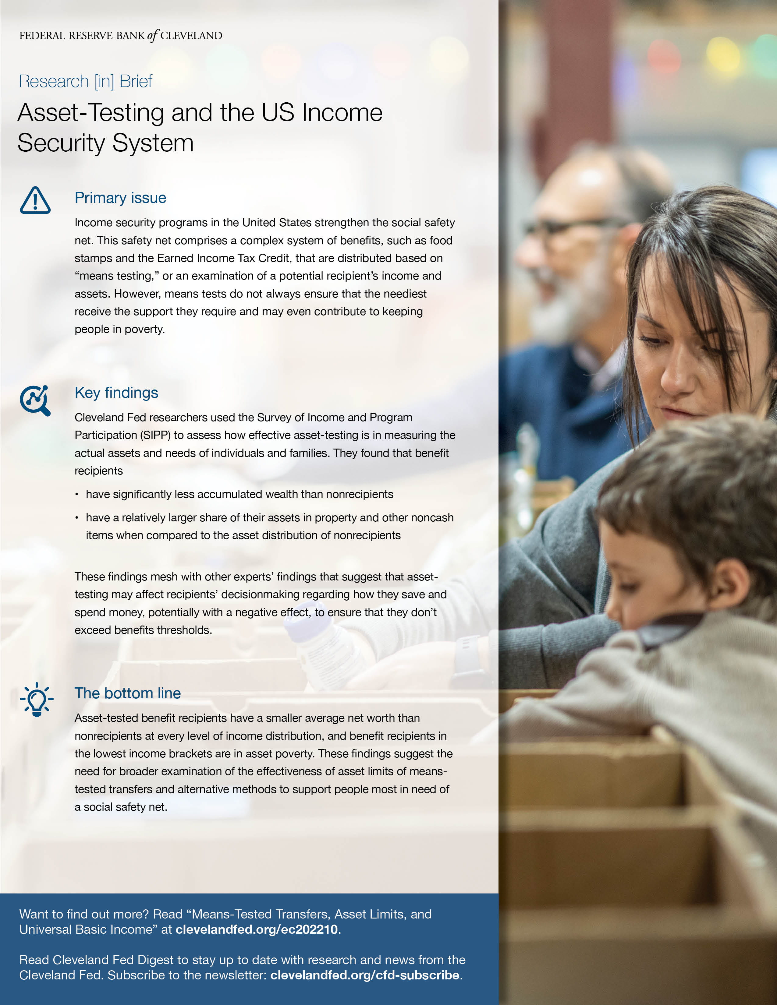 Asset-Testing and the US Income Security System