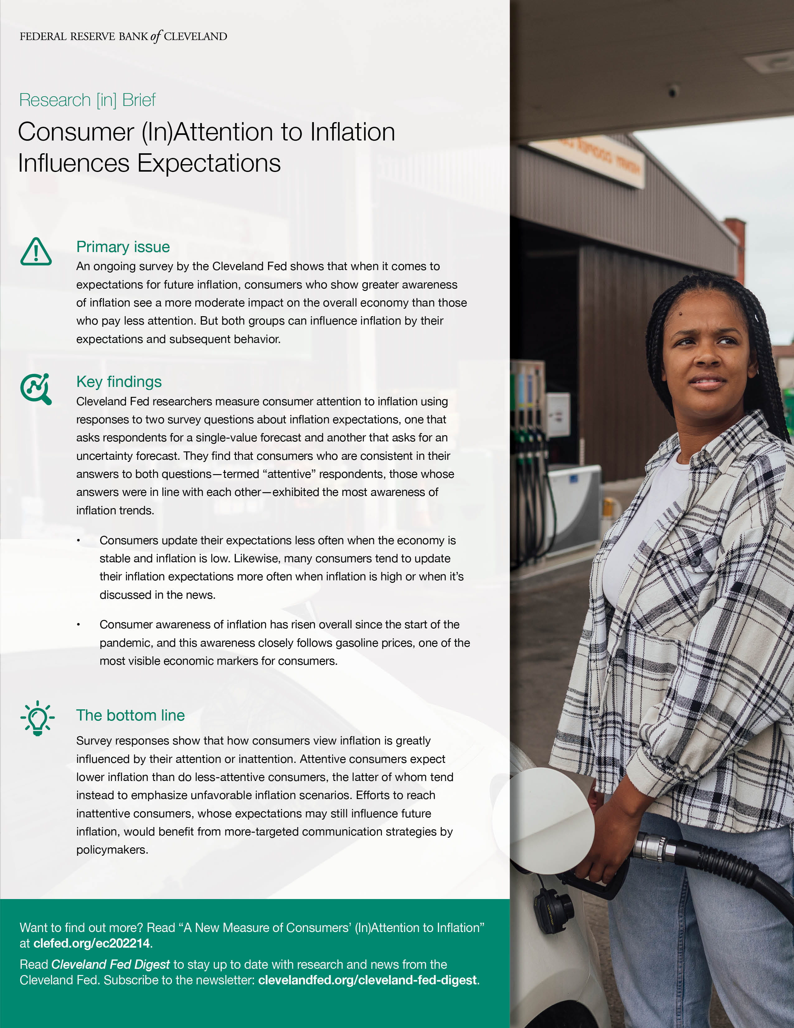 Consumer (In)Attention to Inflation Influences Expectations