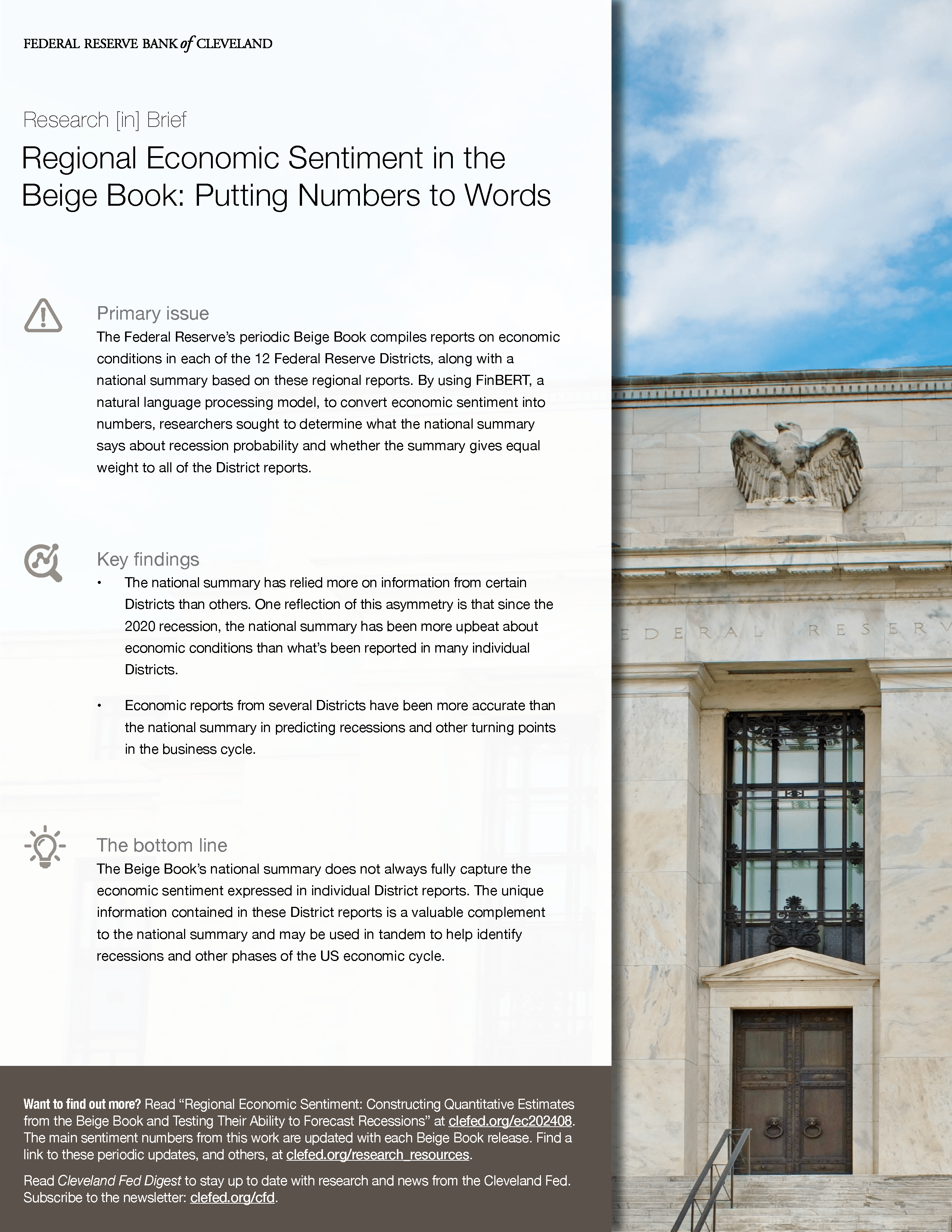 Regional Economic Sentiment in the Beige Book: Putting Numbers to Words