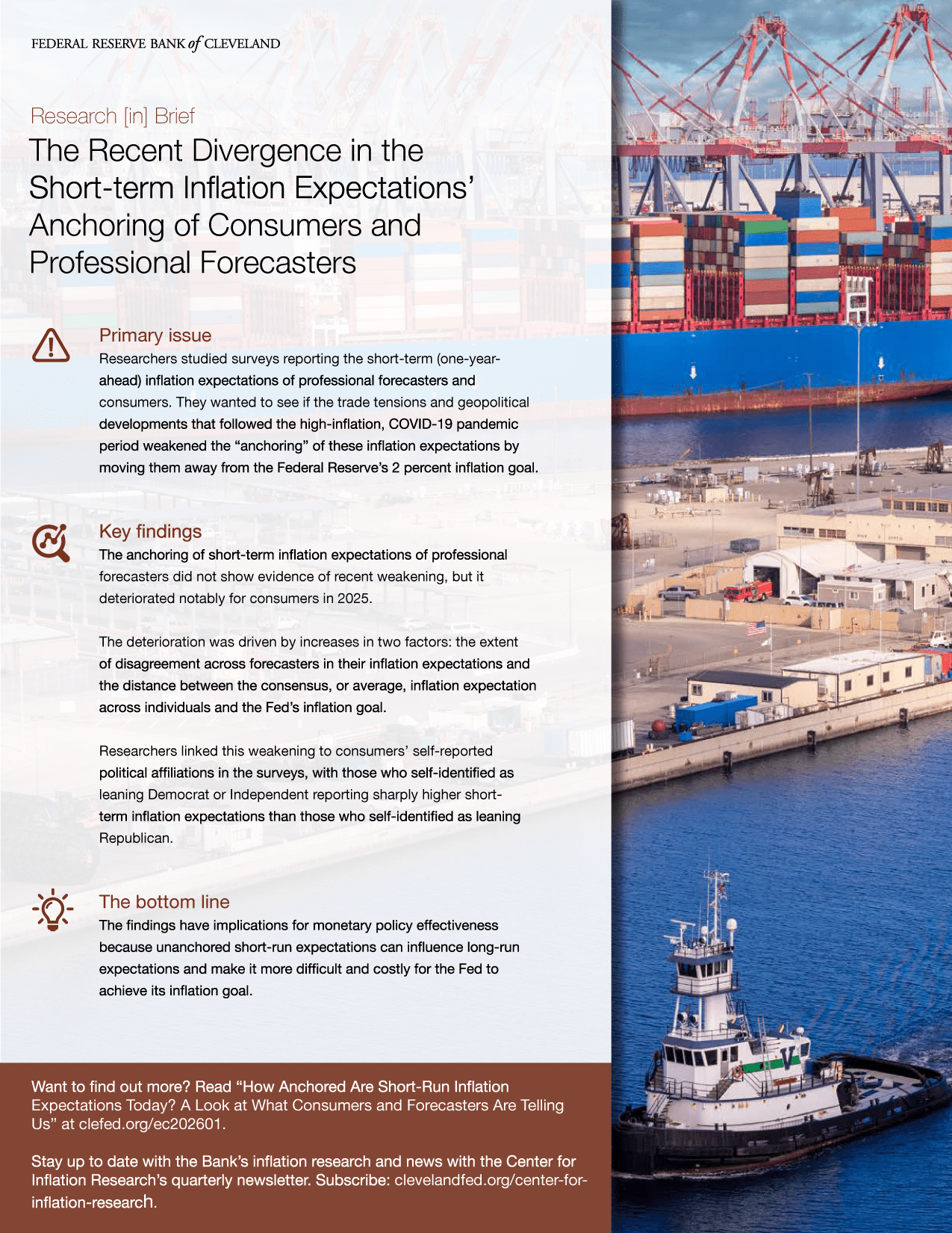 The Recent Divergence in the Short-term Inflation Expectations' Anchoring of Consumers and Professional Forecasters