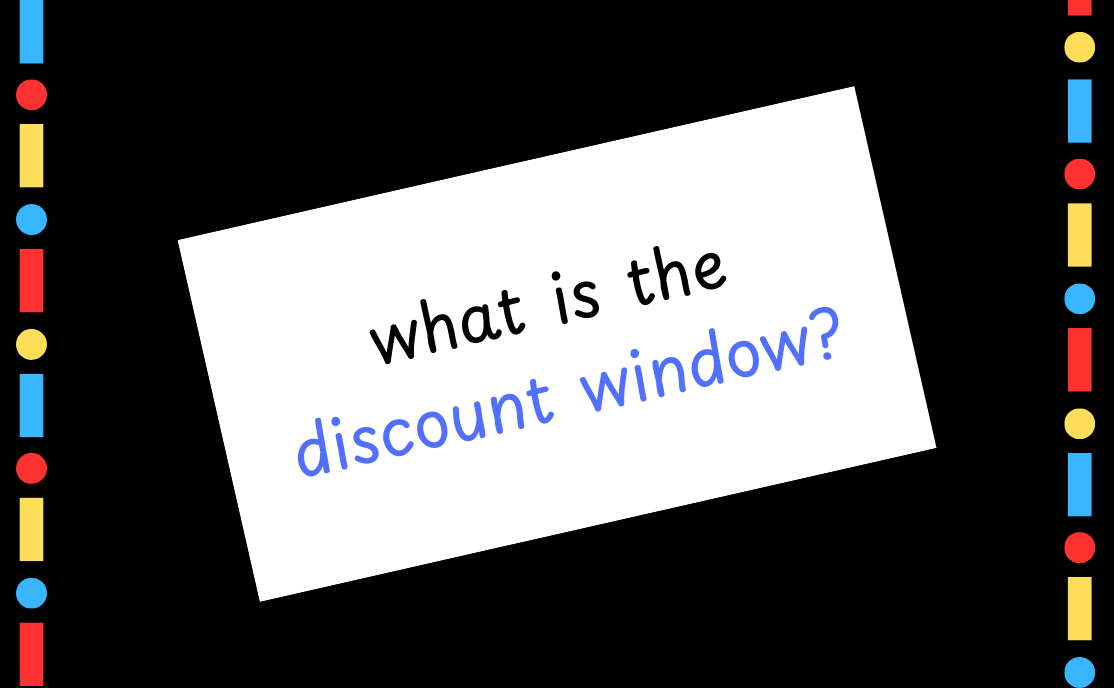 what is the discount window thumbnail