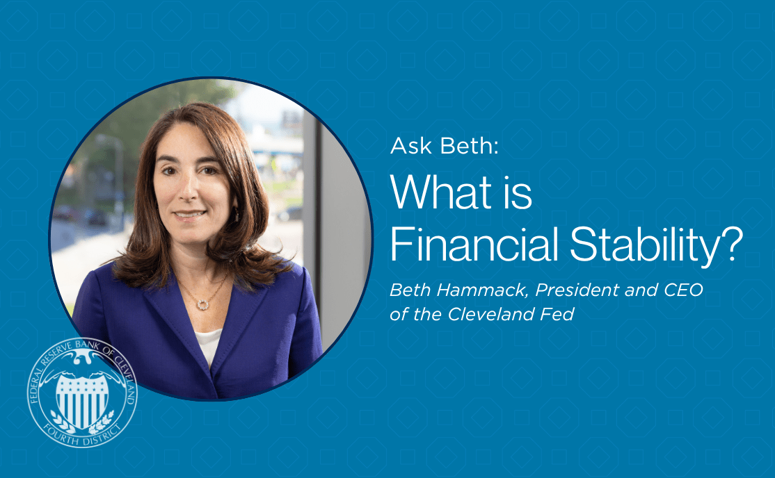 Ask Beth: What is Financial Stability?