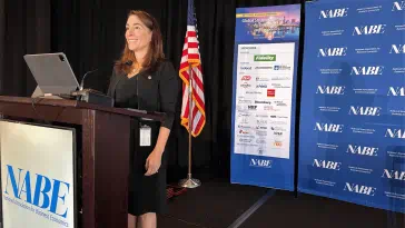 Beth Hammack speaking at the 68th National Association of Business Economics annual meeting.