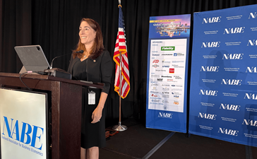 Beth Hammack speaking at the 68th National Association of Business Economics annual meeting.