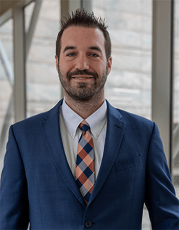 A headshot of Brian Williams, a senior vice president at the Federal Reserve Bank of Cleveland overseeing the Operations function.