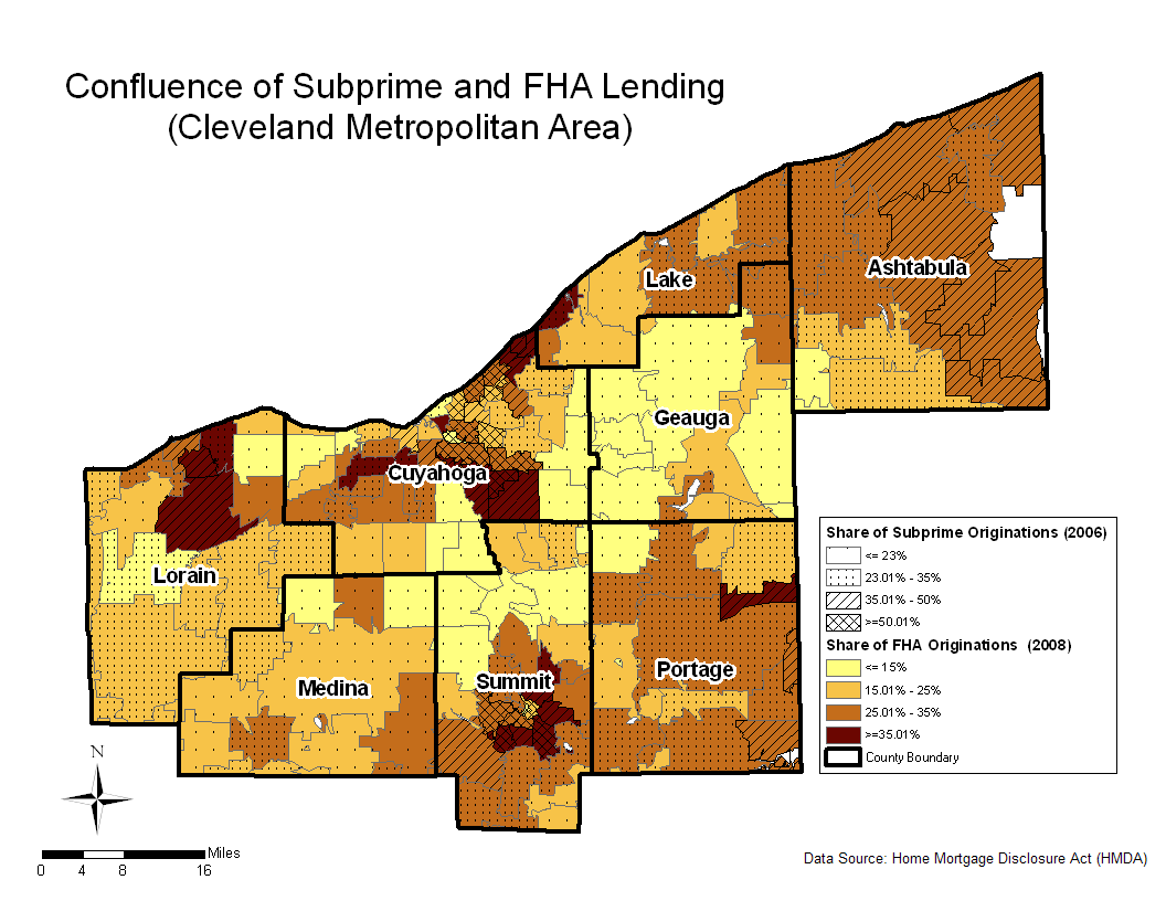 Confluence of Subprime and FHA Lending (Cleveland Metropolitan Area)