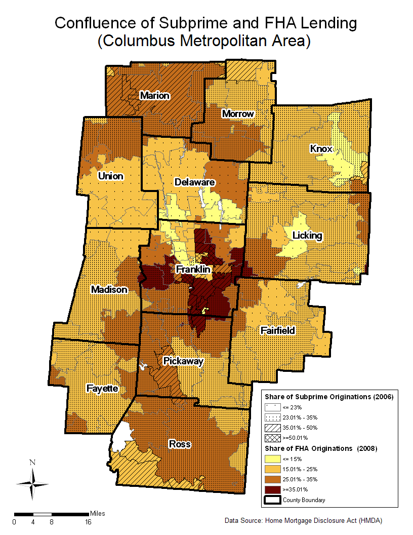 Confluence of Subprime and FHA Lending (Columbus Metropolitan Area)