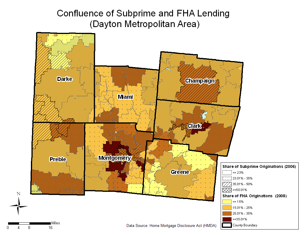 Confluence of Subprime and FHA Lending (Dayton Metropolitan Area)