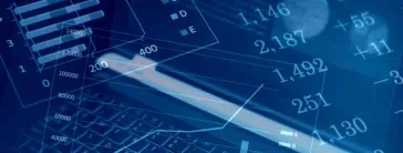 Digital graphs and data.