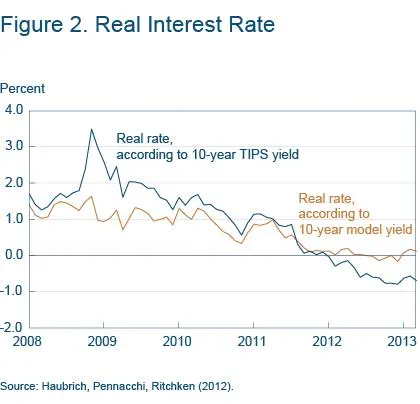 Figure 2 Real interest rate