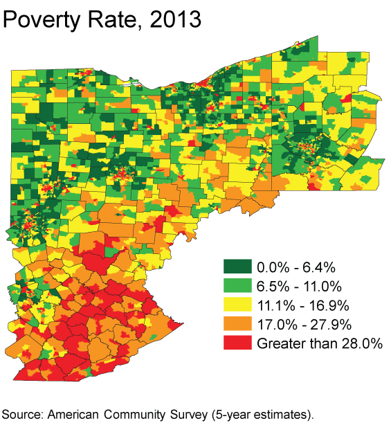 Poverty Rate, 2013