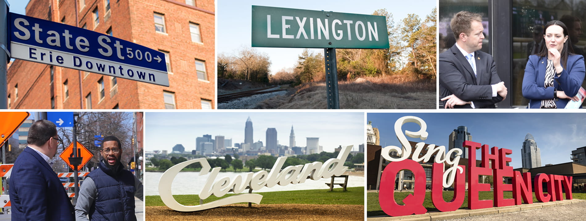 Collage of locations in the Fourth District.