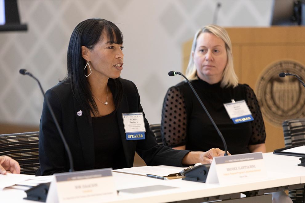 Representatives from the State of Ohio Department of Development and the Michigan Economic Development Corporation discuss their use of the CSP to support businesses in their respective states.